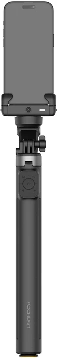 AOCHUAN M3 Pro stabilizatorius su RGB apšvietimu, juodos spalvos