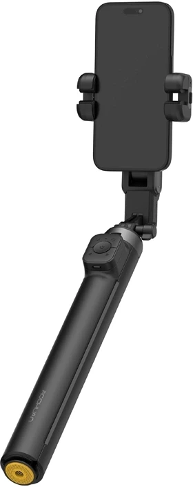AOCHUAN M3 Pro stabilizatorius su RGB apšvietimu, juodos spalvos
