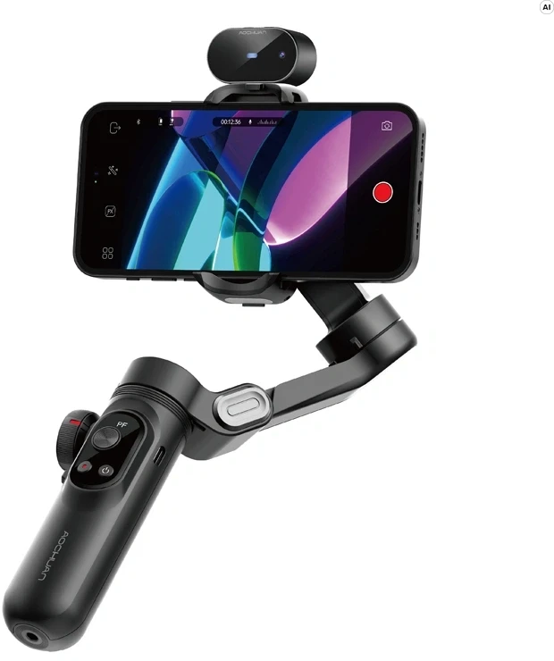 3 ašių kameros stabilizatorius AOCHUAN SMART X PRO