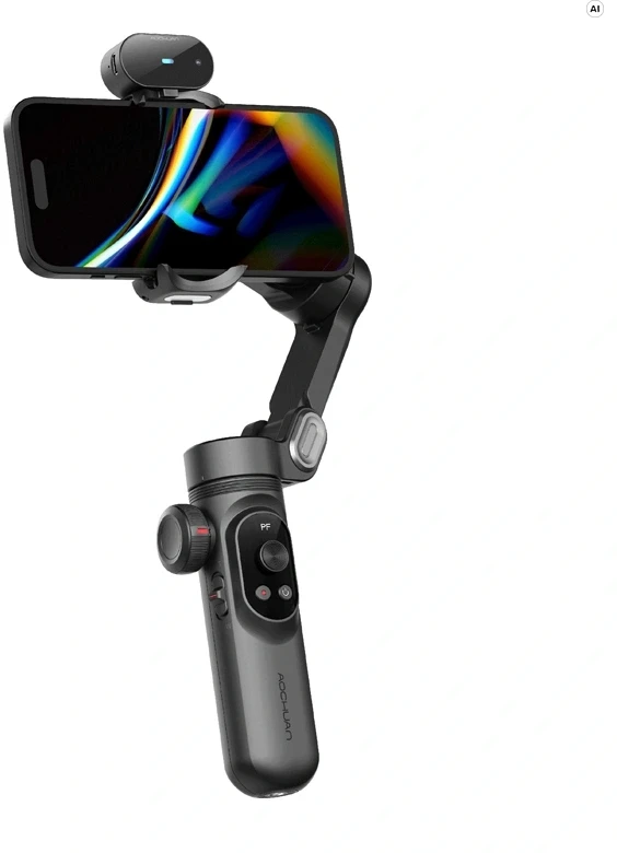 3 ašių kameros stabilizatorius AOCHUAN SMART X PRO