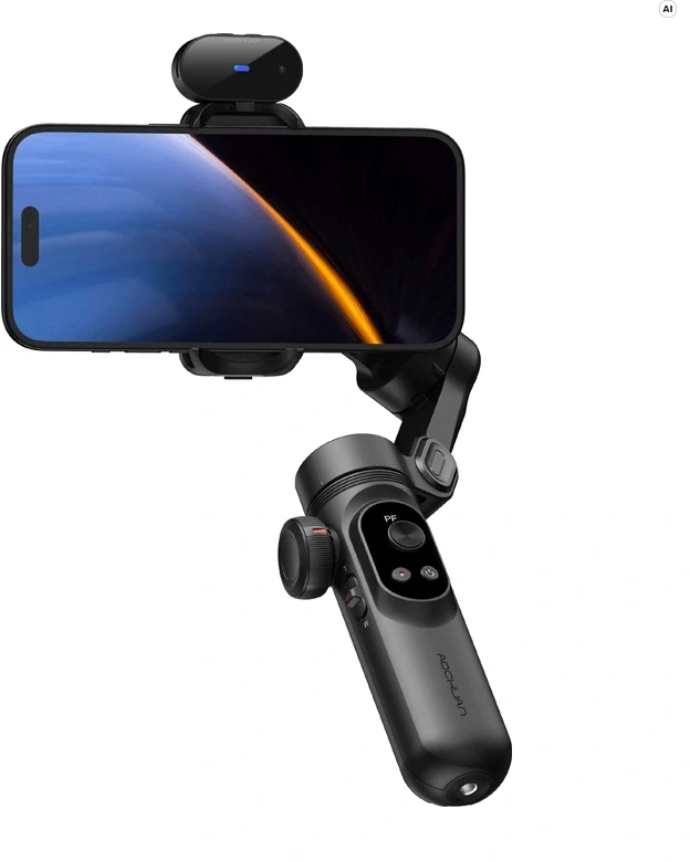 3 ašių kameros stabilizatorius AOCHUAN SMART X PRO