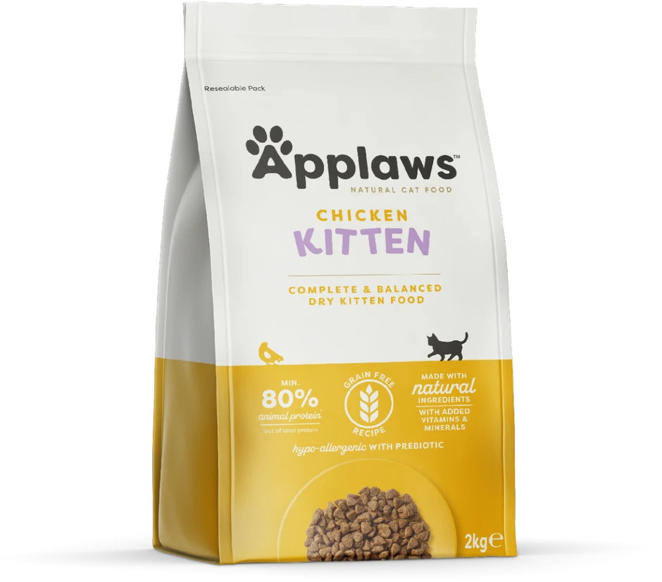 Sausas kačių maistas Applaws Kitten vištiena, 2kg