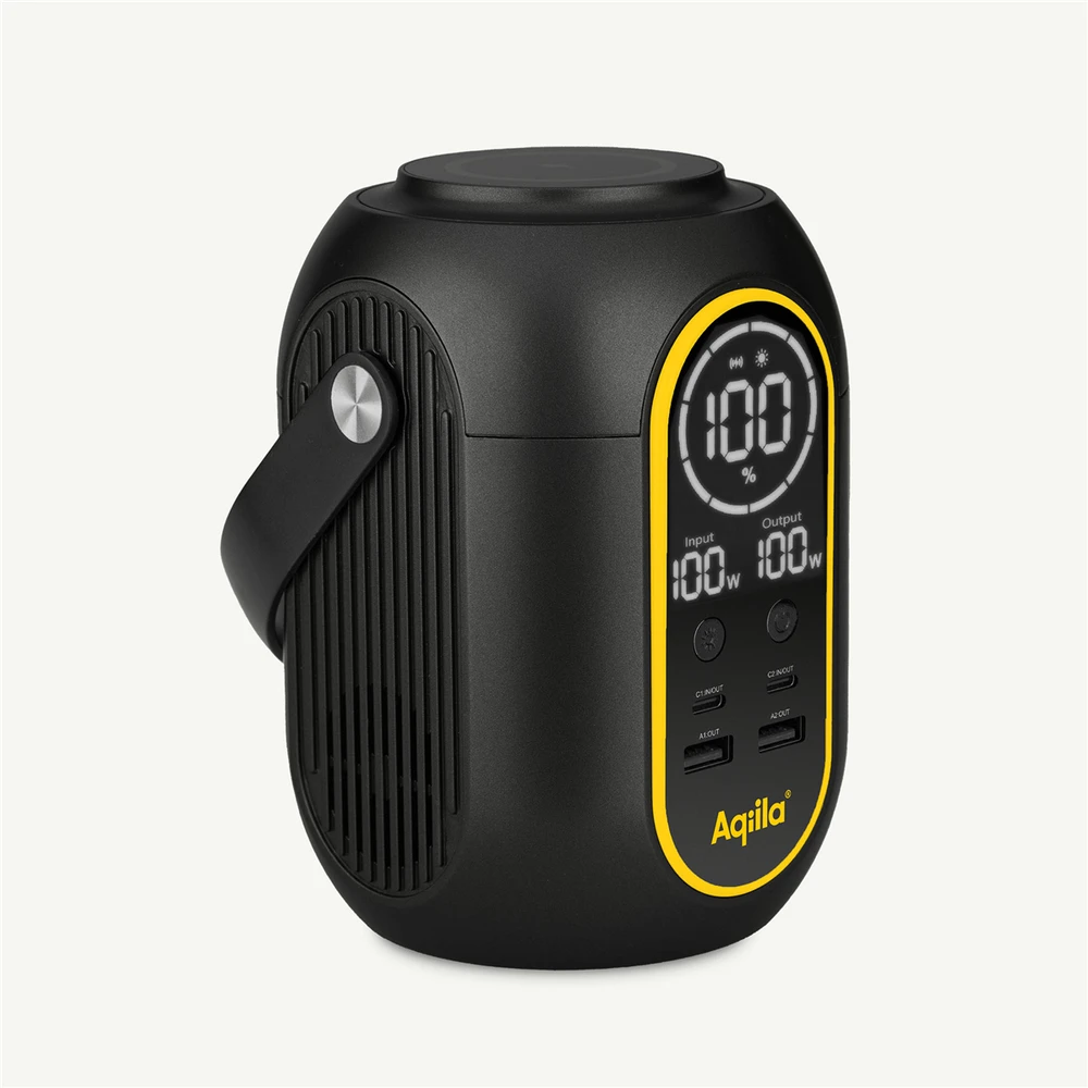 „Aqiila“ – „Powerbird S140“ – „Mini Powerstation“ nešiojama energijos stotelė, 200 Wh / 140 W