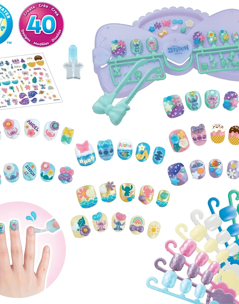 Epoch „Aquabeads“ – nagų dailininko rinkinys (35121)