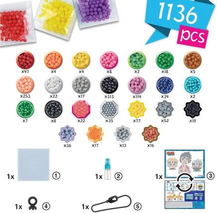 Aquabeads - NARUTO raktų pakabuko rinkinys (35118)