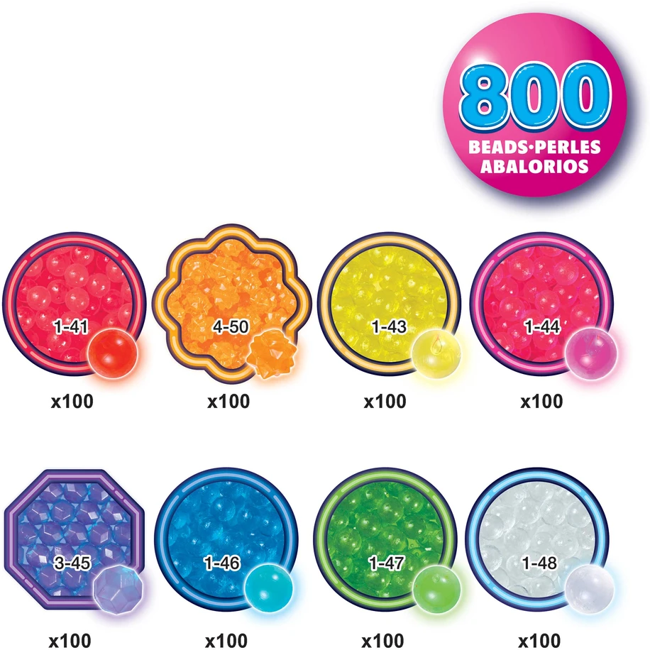 „Aquabeads“ – neoninių karoliukų rinkinys (35143)