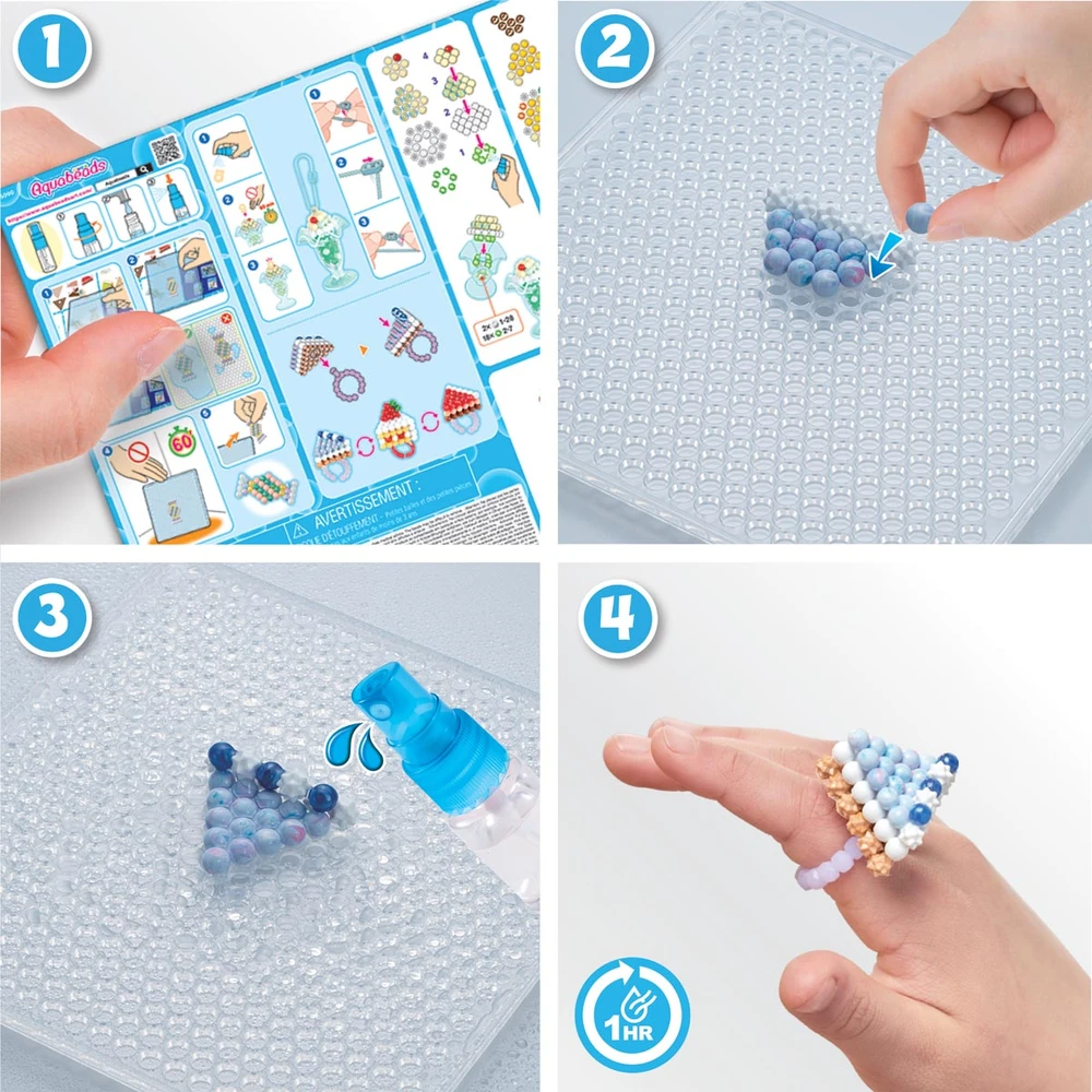 „Aquabeads“ – saldumynų aksesuarų rinkinys – (35090)