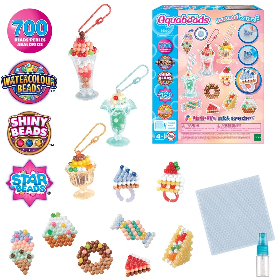 „Aquabeads“ – saldumynų aksesuarų rinkinys – (35090)