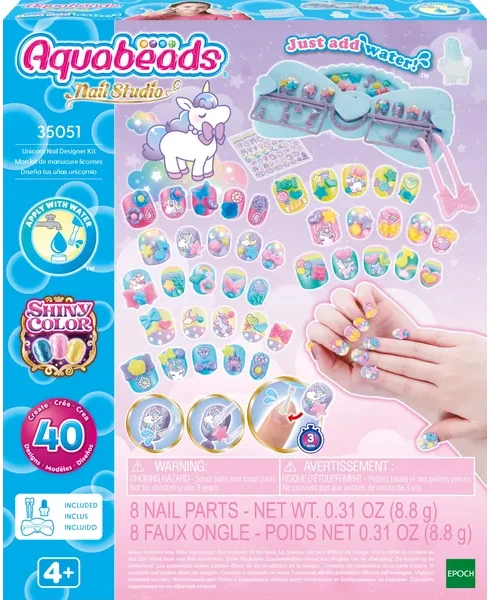 „Aquabeads“ – vienaragio nagų dailininko rinkinys (35051)