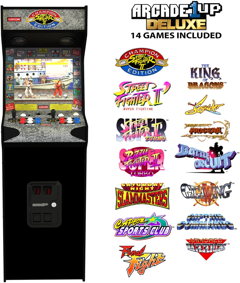 ARCADE 1 Up – Street Fighter Deluxe arkadinis aparatas