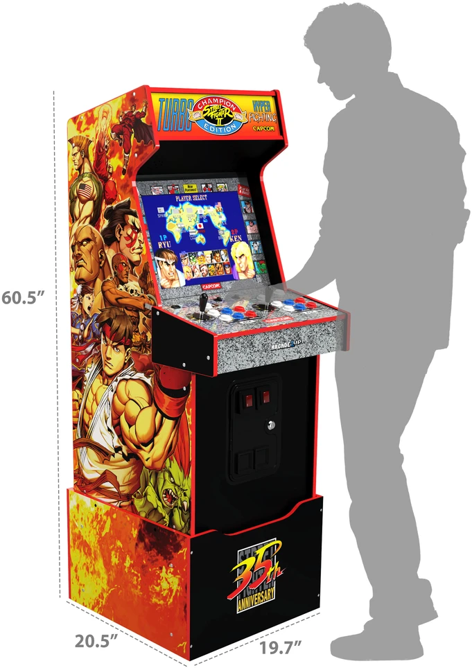 ARCADE 1 Up - Street Fighter Legacy 14-in-1 Arcade Machine