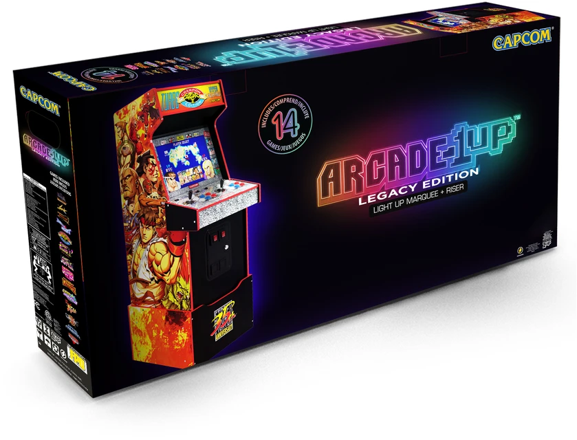 ARCADE 1 Up - Street Fighter Legacy 14-in-1 Arcade Machine