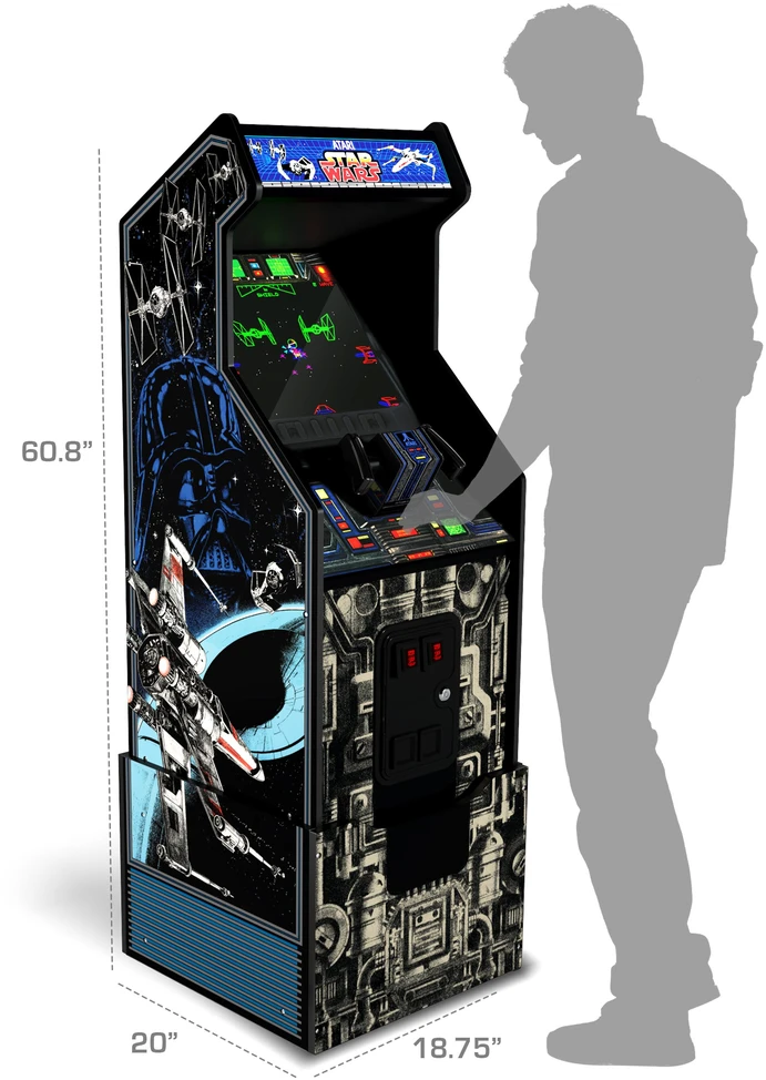 ARCADE 1 Up Žvaigždžių karų žaidimų automatas