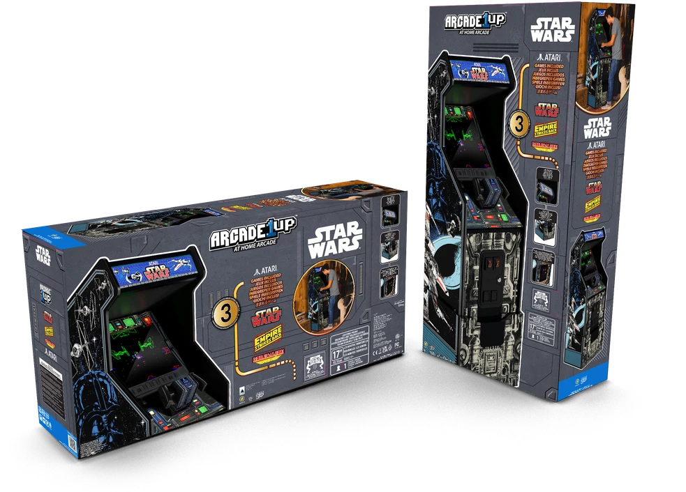 ARCADE 1 Up Žvaigždžių karų žaidimų automatas