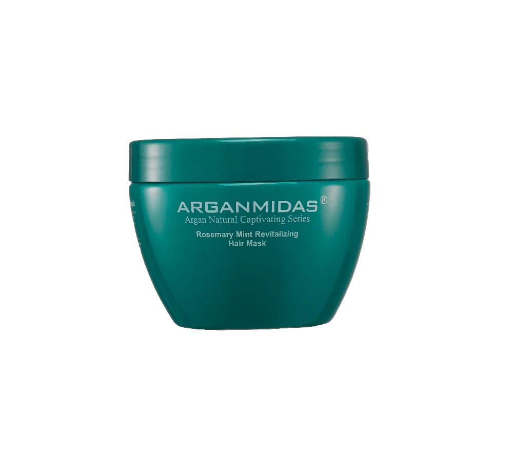 Arganmidas - Rozmarinų ir mėtų atgaivinamoji plaukų kaukė - 300 ml