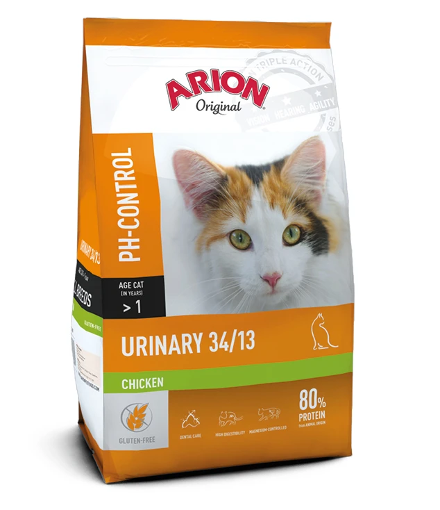 ARION - Kačių ėdalas - Originalus kačių šlapimo takų ėdalas - 2kg (105868)