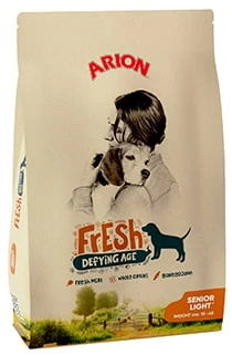 ARION - Šunų ėdalas - Šviežias Senior Light - 12 kg (105577)