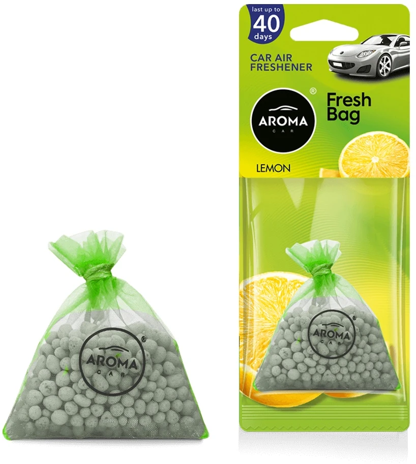 Amio Automobilio oro gaiviklis „Aroma Fresh“ maišelis su citrininiu aliejumi – naujas – keraminis