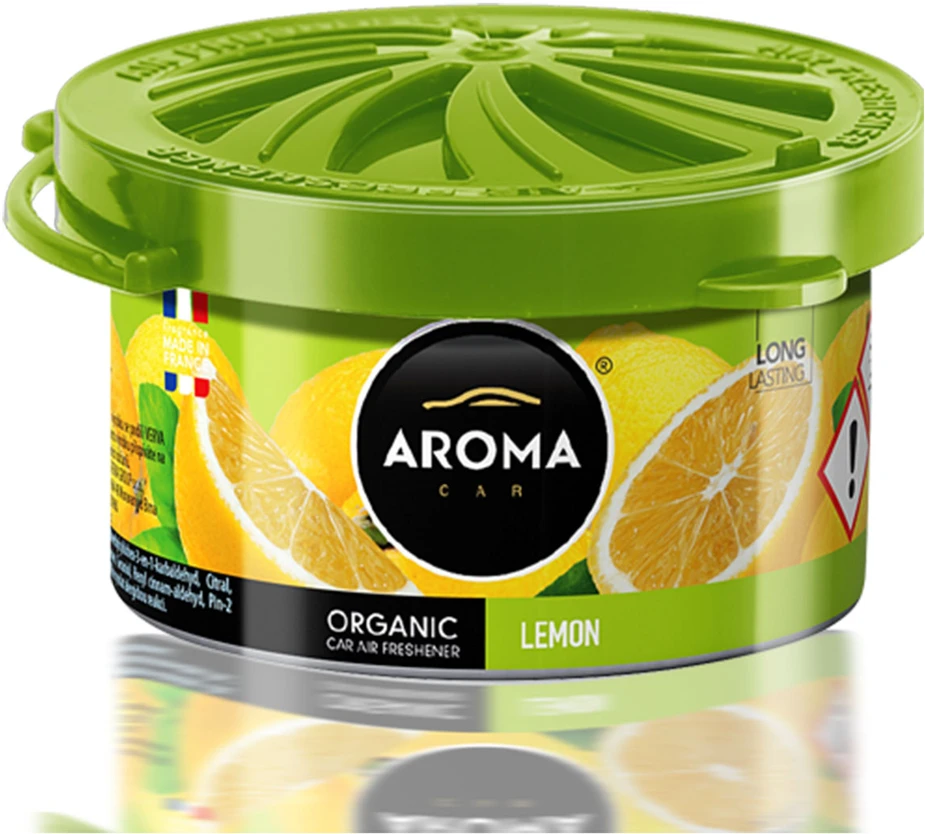 Aroma Car Automobilio oro gaiviklis „Aroma Organic Lemon“