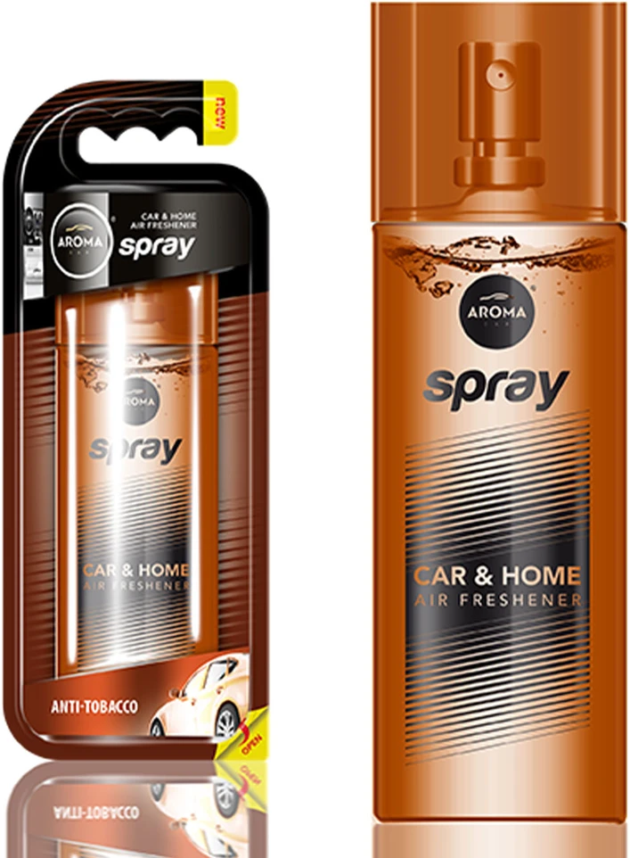 Aroma Car Oro gaiviklis aromatinis purškalas antitabakas