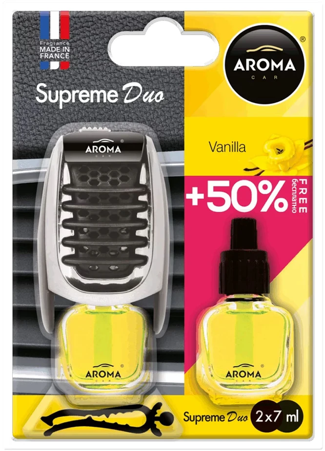 Aroma Car Oro gaiviklis Aroma Supreme Duo vanilė