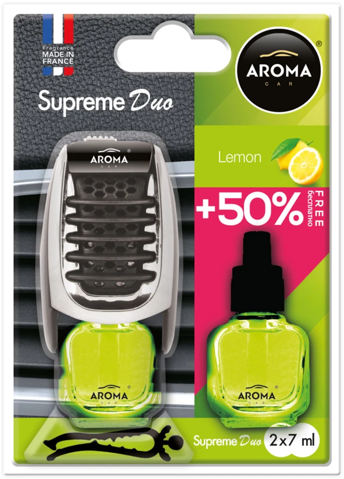 Aroma Car Oro gaiviklis aromatas supreme duo citrina