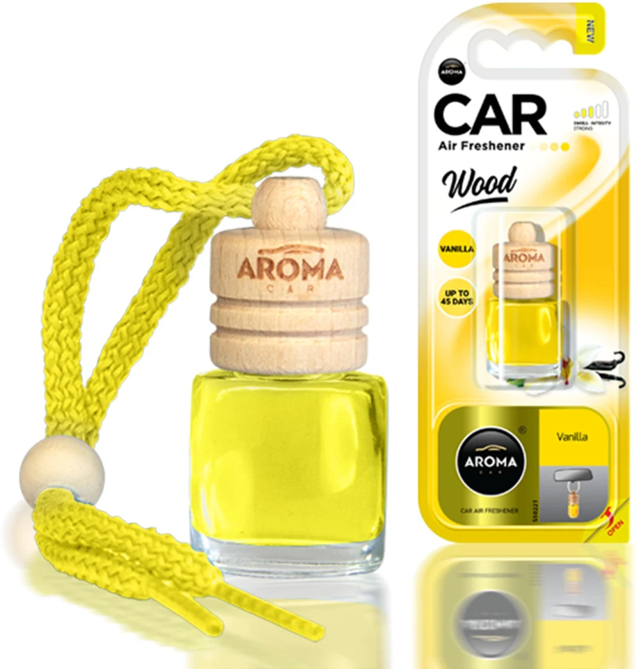 Aroma Car Oro gaiviklis aromatinės medienos vanilės