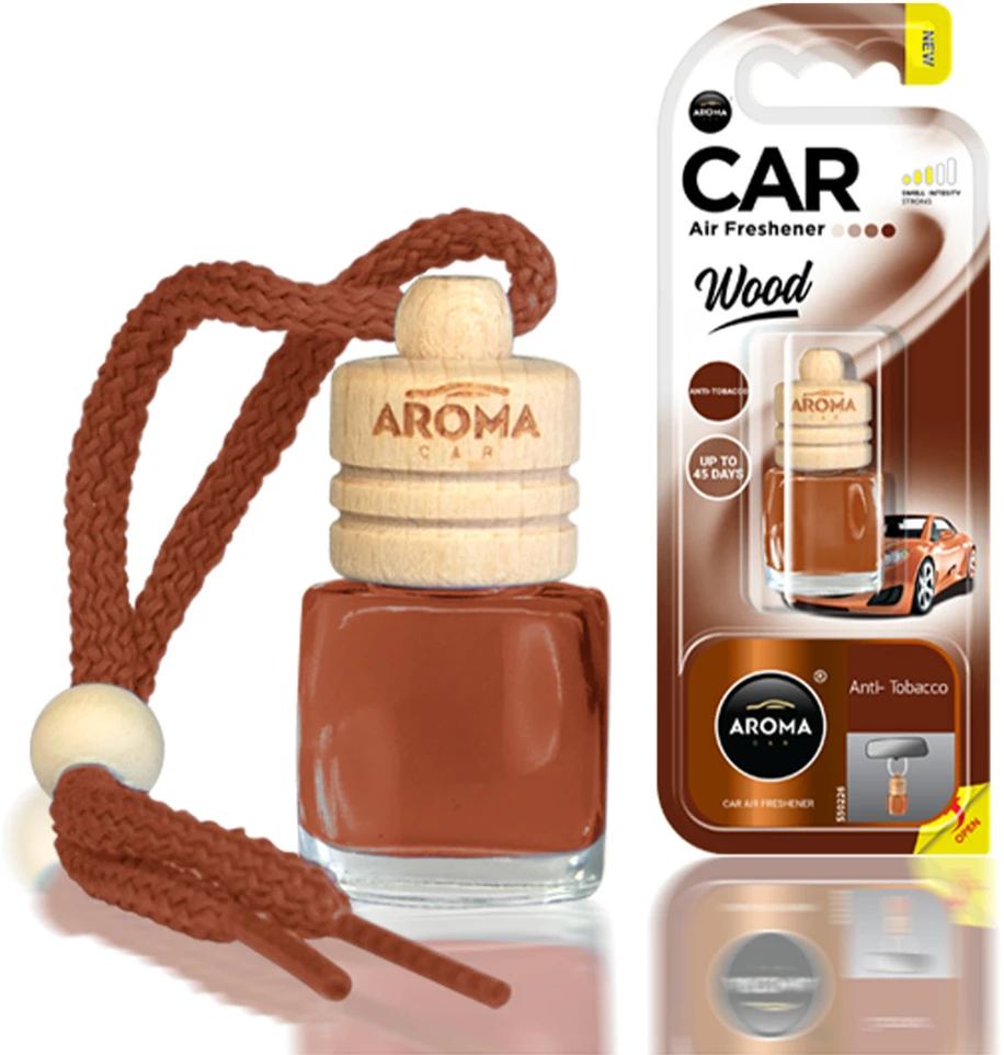 Aroma Car Oro gaiviklis aromatinis medienos antitabakas