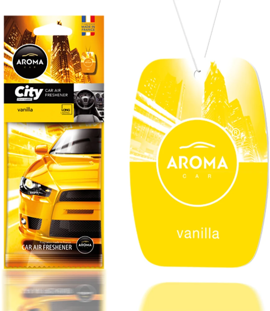 Aroma Car Oro gaiviklio aromato automobilio miesto kortelė vanilė