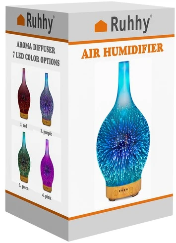 Aroma difuzorius - drėkintuvas 100ml Ruhhy 22356