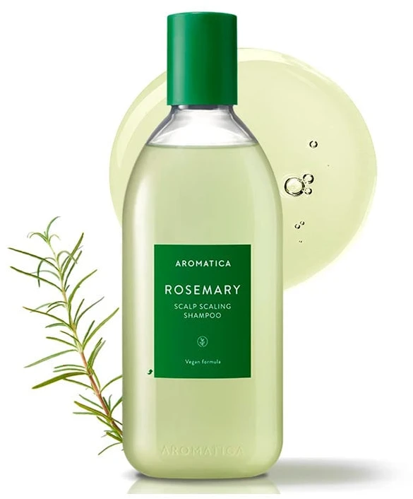 AROMATICA_Rosemary Scalp Scaling Šampūnas valomasis galvos odos šampūnas 400ml