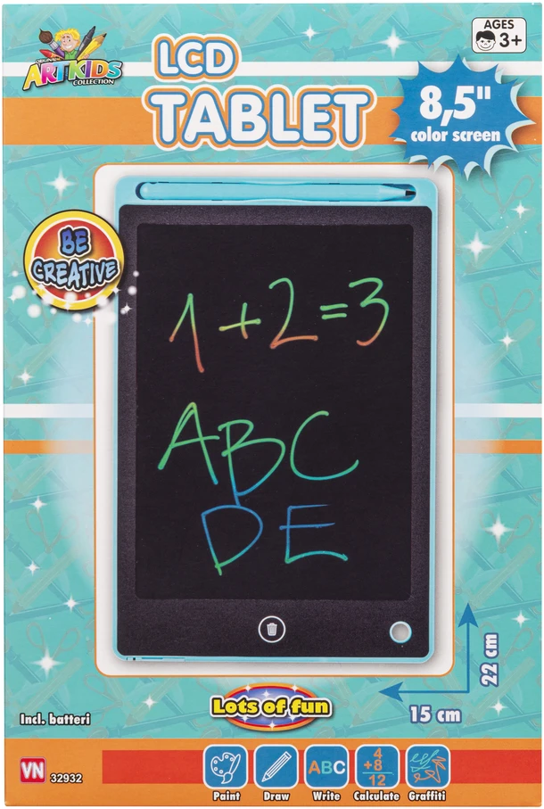 „Artkids“ – LCD planšetė 22 x 15 cm (32932)