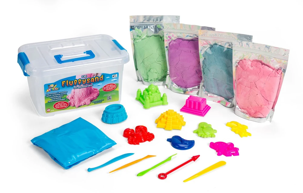 ArtKids - Purus smėlis - Didelis kibirų rinkinys (32798)