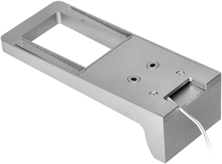 Orno ARTUS 3 LED spintelių šviestuvų komplektas, 3x3W, 3x225lm, 4000K, su jutikliniu jungikliu ir USB, pilkas