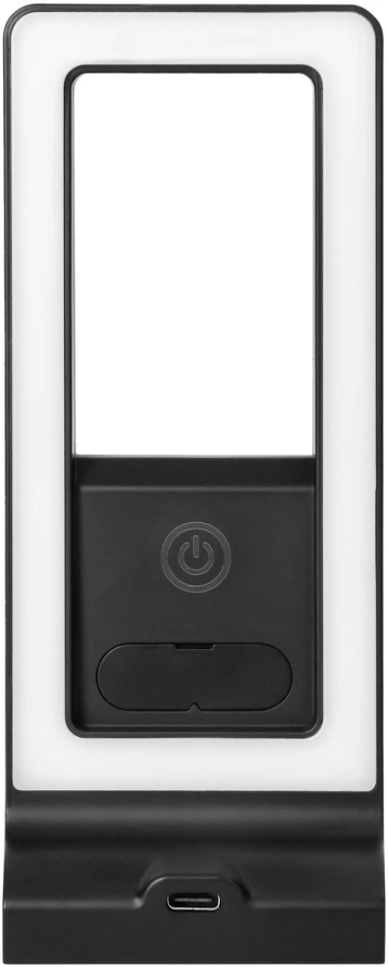 Sieninis šviestuvas Orno ARTUS LED po spintele montuojamas šviestuvas 3W, 225lm, 4000K, su jutikliniu jungikliu ir USB, juodas