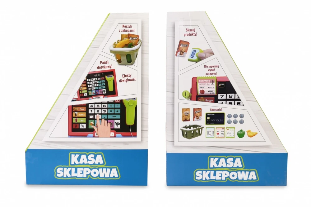 Kasa Kasos aparatas su skaitytuvu ir svarstyklėmis
