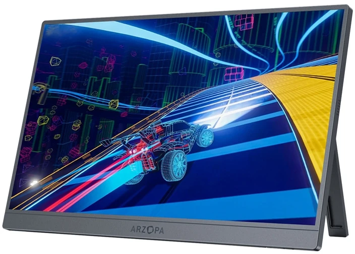 Monitorius Arzopa Z1FC Gray - 144Hz | Full HD | IPS | 16.1''