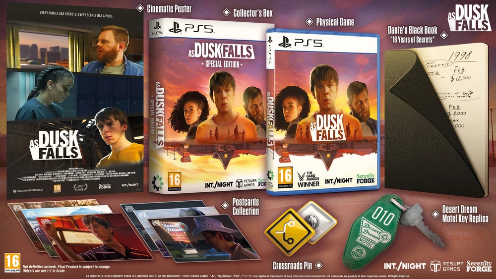 „As Dusk Falls“ (specialusis leidimas) – „PlayStation 5“