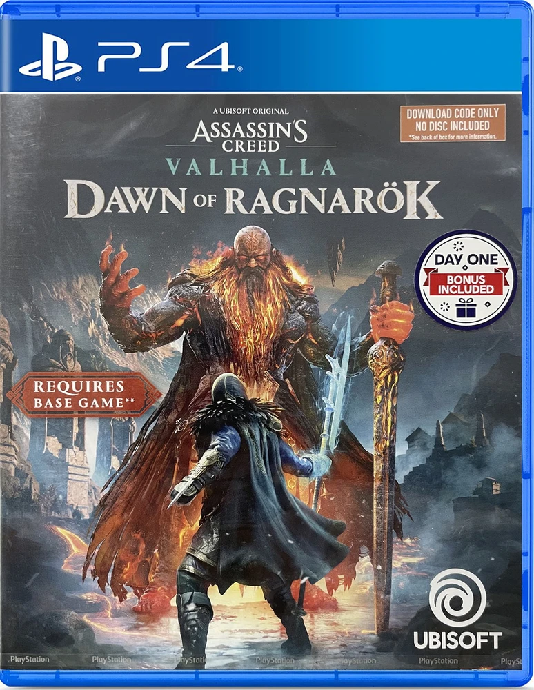 Assassin's Creed Valhalla Dawn of Ragnarok Expansion (Code in box) - PlayStation 4