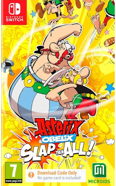 Asterix Asteriksas ir Obeliksas: apdaužykite juos visus! (Kodas dėžutėje) – Nintendo Switch