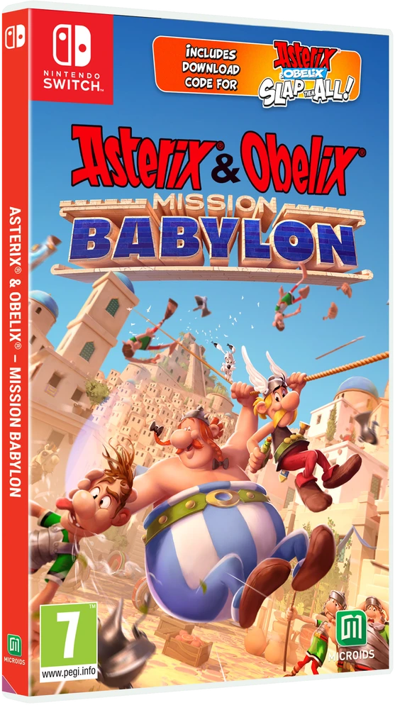 Microids Asteriksas ir Obeliksas: Misija Babilonas (Nintendo Switch)