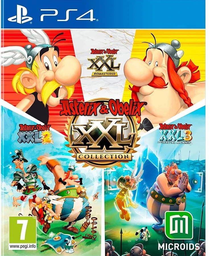 ASTERIX IR OBELIX - KOLEKCIJA (XXL 1/2/3) - PlayStation 4