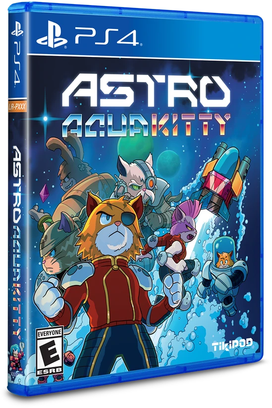 Limited Run „Astro Aqua Kitty“ (riboto leidimo) – „PlayStation 4“