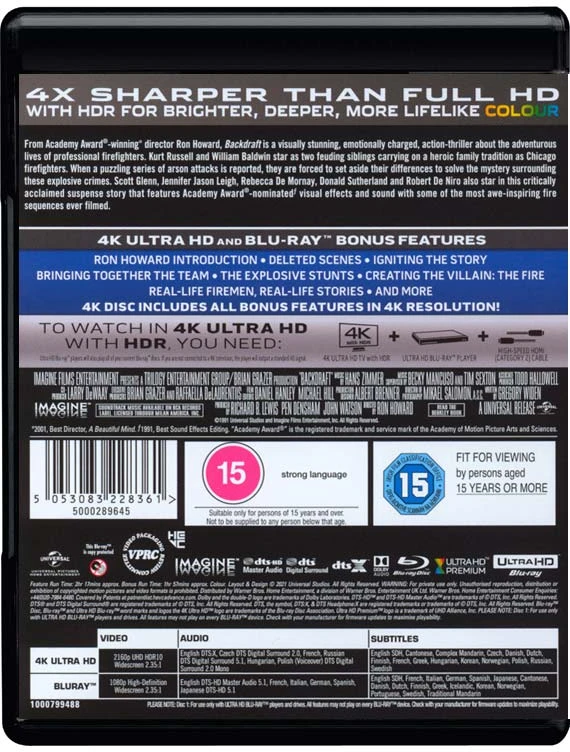 Atgalinis piešinys (4K UHD + „Blu-Ray“)