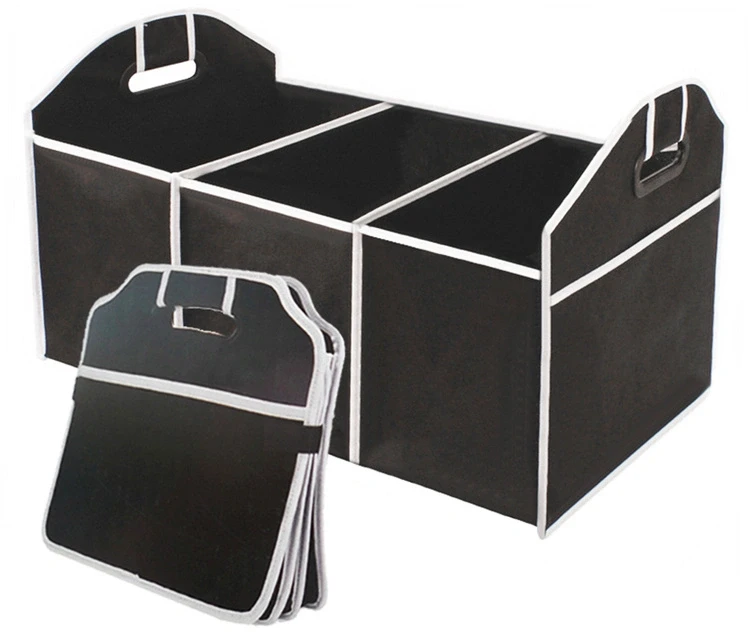 ATL Automobilio bagažinės dėklas su kišenėmis, 53x31x32 cm, juodas
