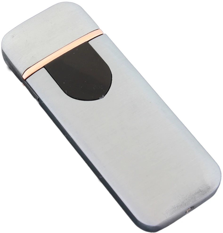 ATL Zapalinis AG773B su USB įkrovimu, sidabrinis