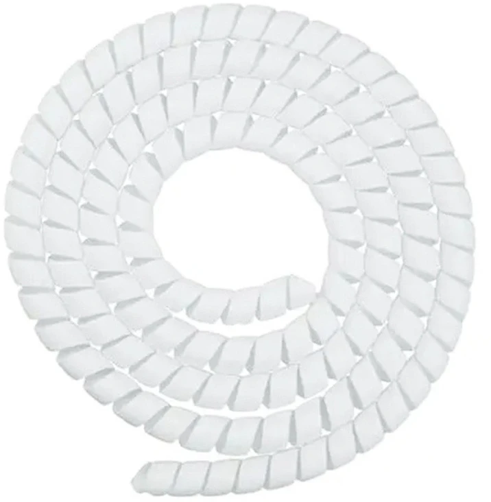 ATL Blow Organizatorius, kabelio gaubtas, 2m, baltas