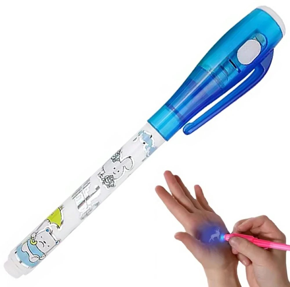 ATL Šnipinėjimo rašiklis su UV LED lempute, 13 cm