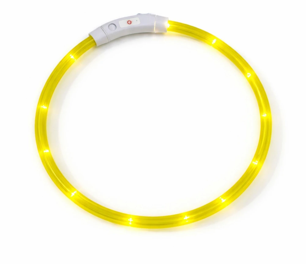 Da269D LED antkaklis (Geltona)