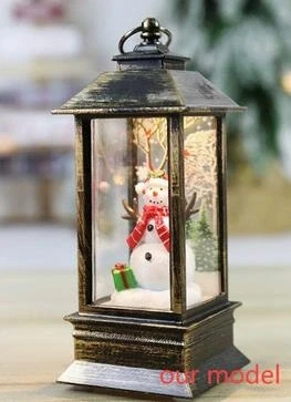 ATL DA45A Lampion led świąteczny bałwan